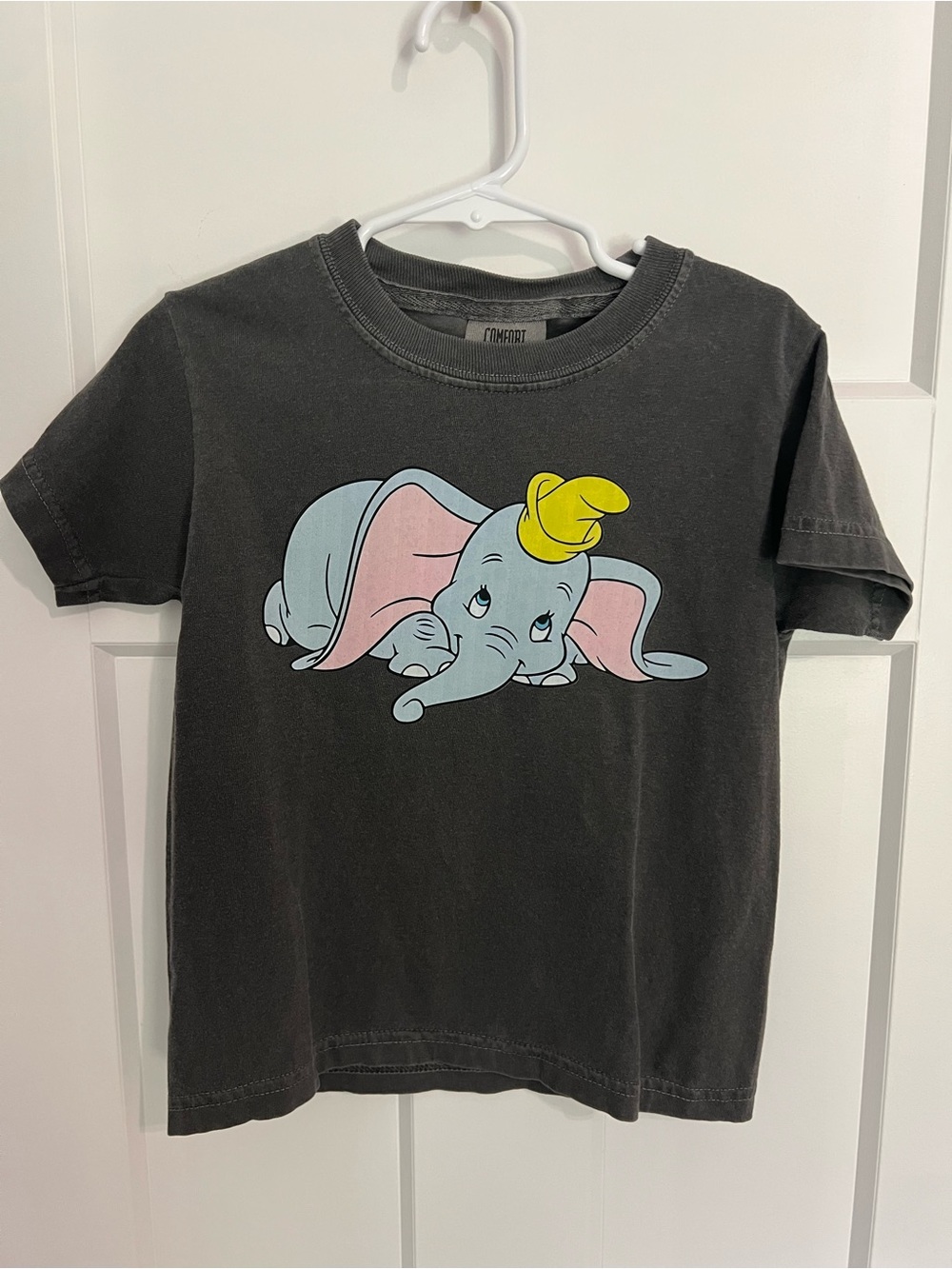 Comfort Colors Kids Dumbo Tee - Charcoal, Pink, Yellow, Light Blue
